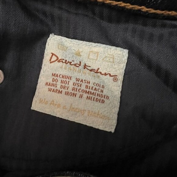 David Kahn River Bootcut Jeans Dark Wash - Picture 5 of 5